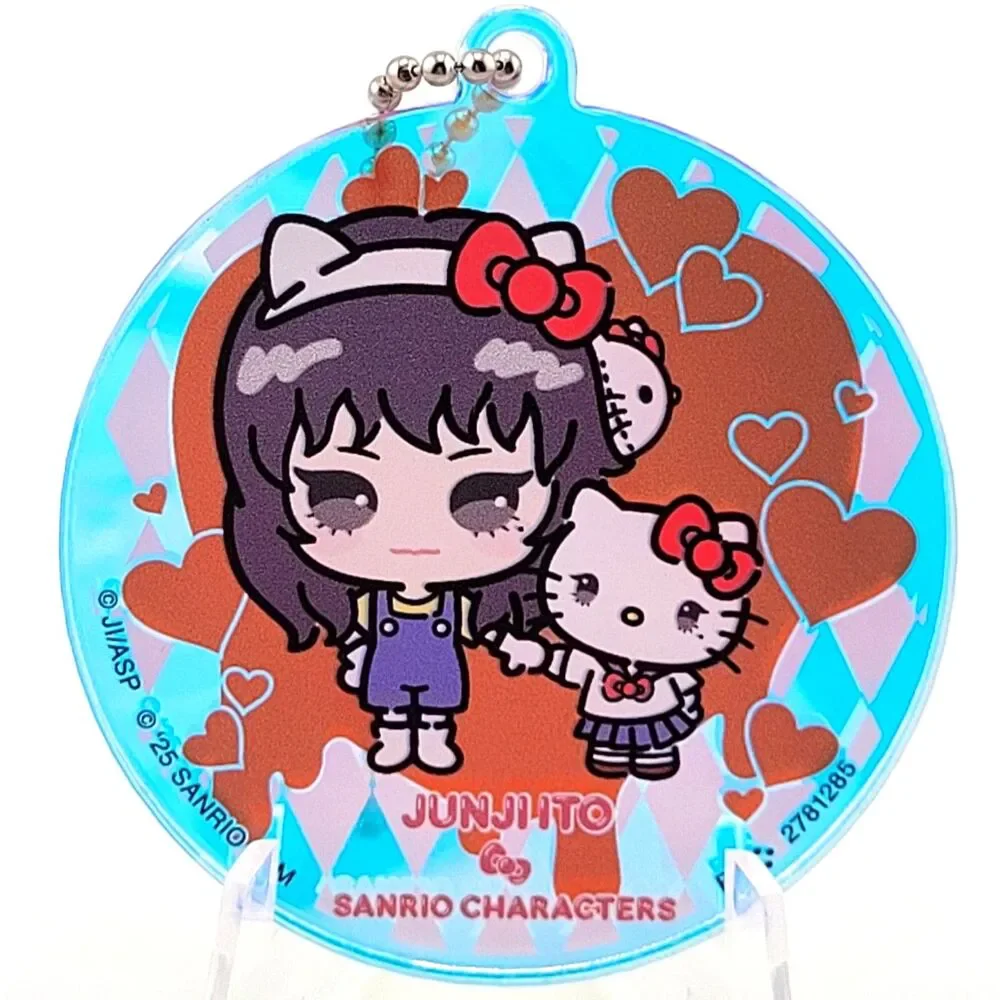 Deformed Tomie & Hello Kitty - Junji Ito x Sanrio Blue Acrylic Charm